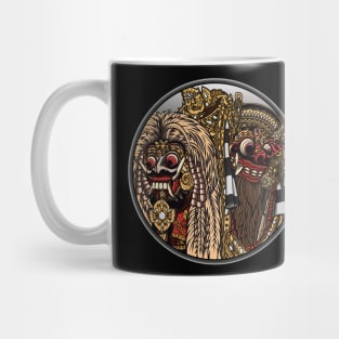 Rangda and Barong Balinese Culture Mug